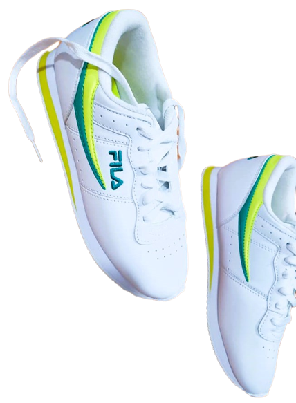 Fila white canvas shoes online